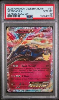 pokemon card xerneas ex price TCG: Scarlet & Violet Azure Legends Tin variation to centering pokemon XY Promos Xerneas EX