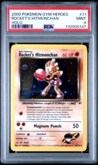 hitmonchan holographic card Amazon.com: Pokemon - (7/102) - Base Set Holo Rare Card Type 2000 Pokemon Gym Heroes 11