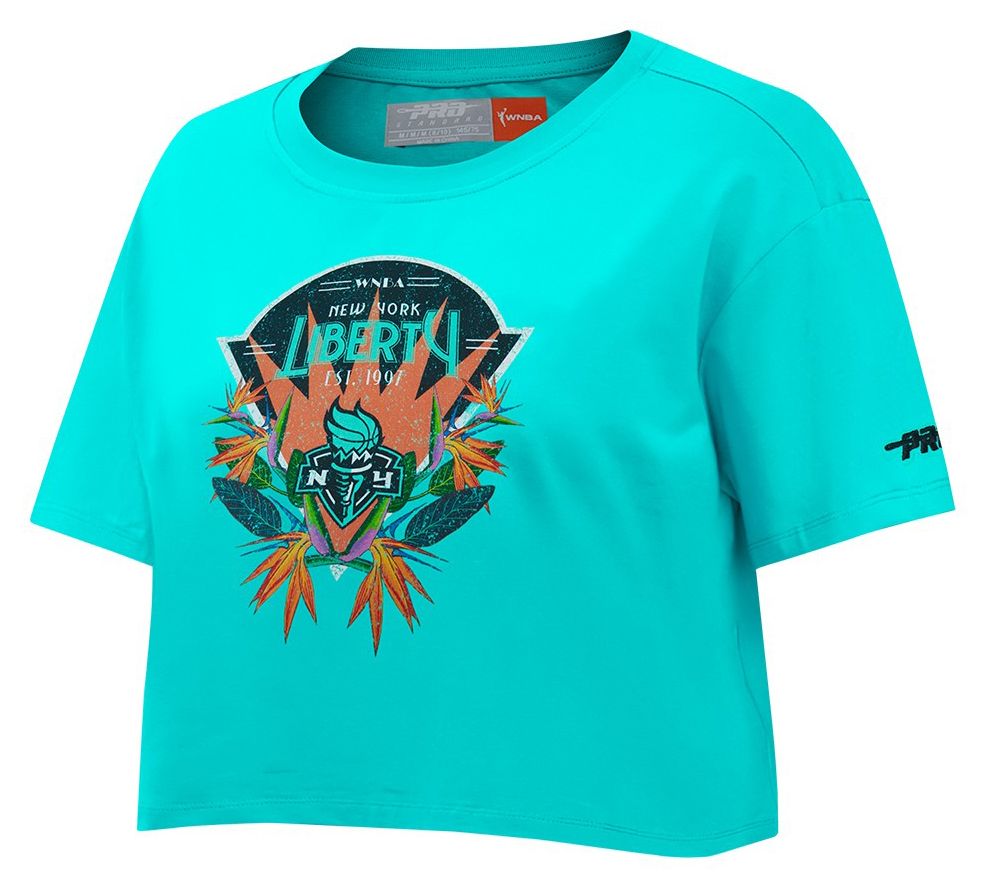 トップス BACCA liberty shirt Pro Standard Girls' New York Liberty Liberty Green Paradise Boxy T