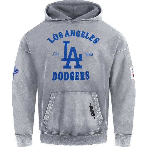 Nike Men's Los Angeles Dodgers Gray Dri-FIT Primary Fleece UV