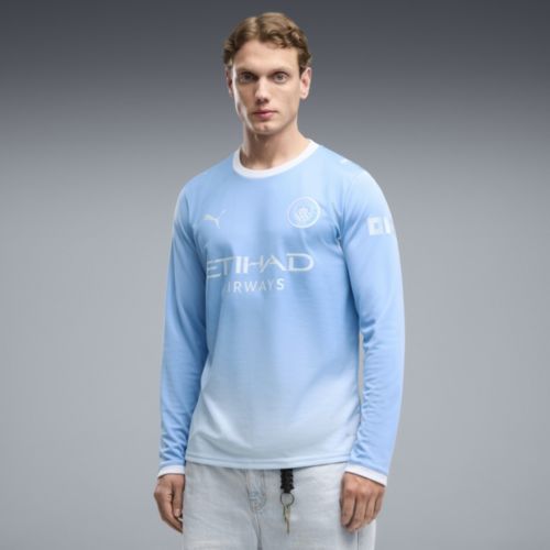 Puma Manchester City シャツ ライトブルー PUMA Adult Manchester City Light Blue 2026 Home Replica Jersey