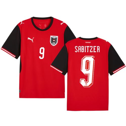 PUMA Adult Austria David Alaba #8 2026 Home Replica Jersey