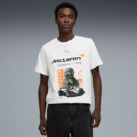 PUMA Men's F1 McLaren Lando Norris White Driver T-Shirt | Dick's