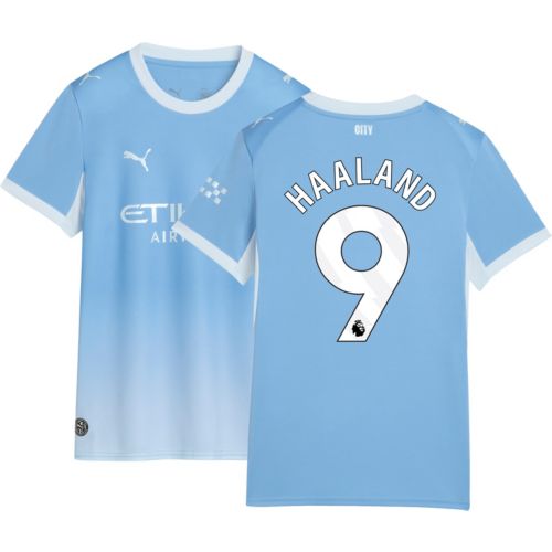 PUMA Youth Manchester City Erling Haaland #9 2026 Home Replica