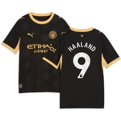PUMA Youth Manchester City Erling Haaland #9 2026 Home Replica