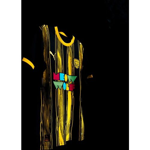 PUMA Adult New Mexico United Black Kipp Keller #4 Home Jersey