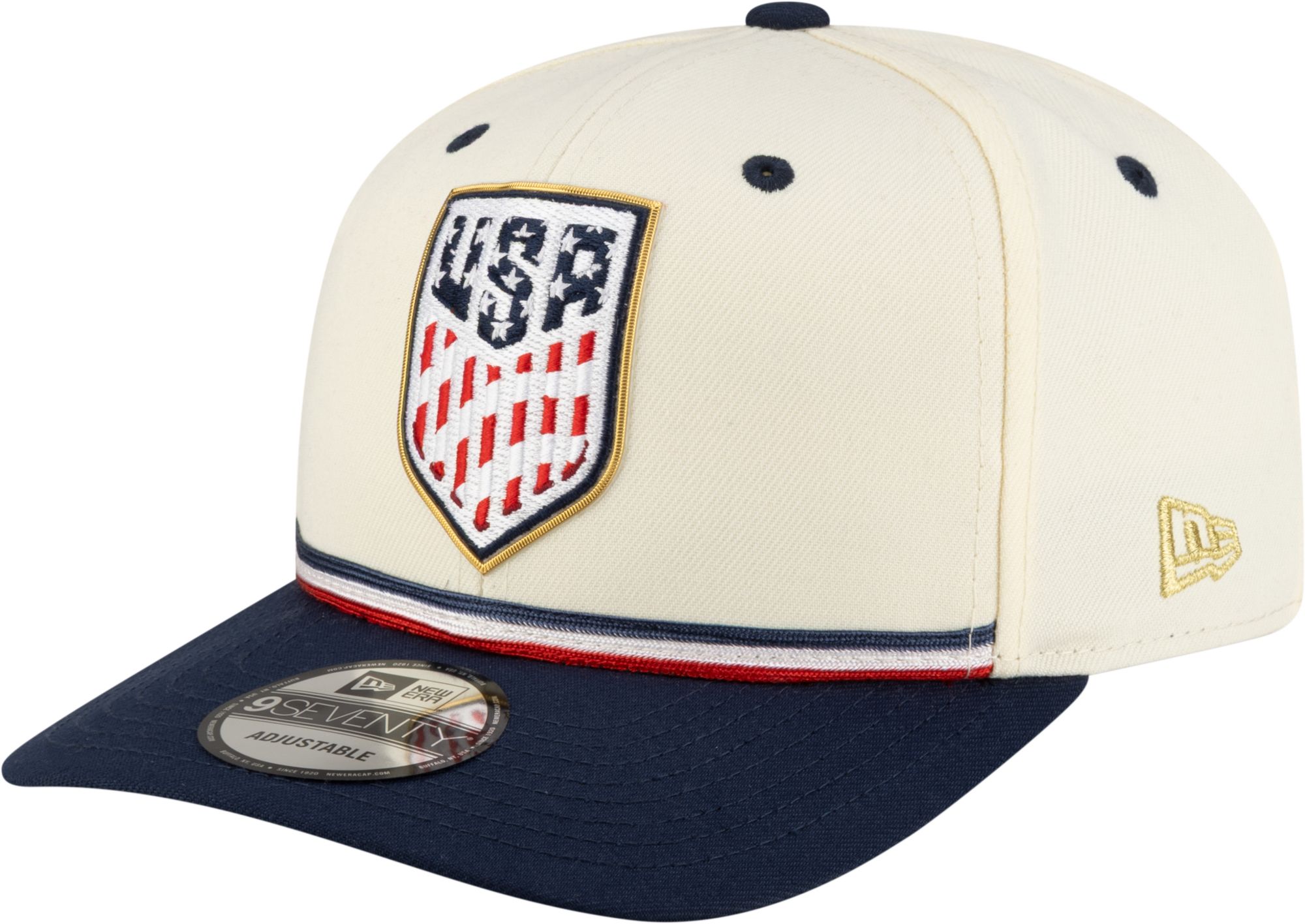 New Era Adult USMNT White 9Seventy Adjustable Hat product image