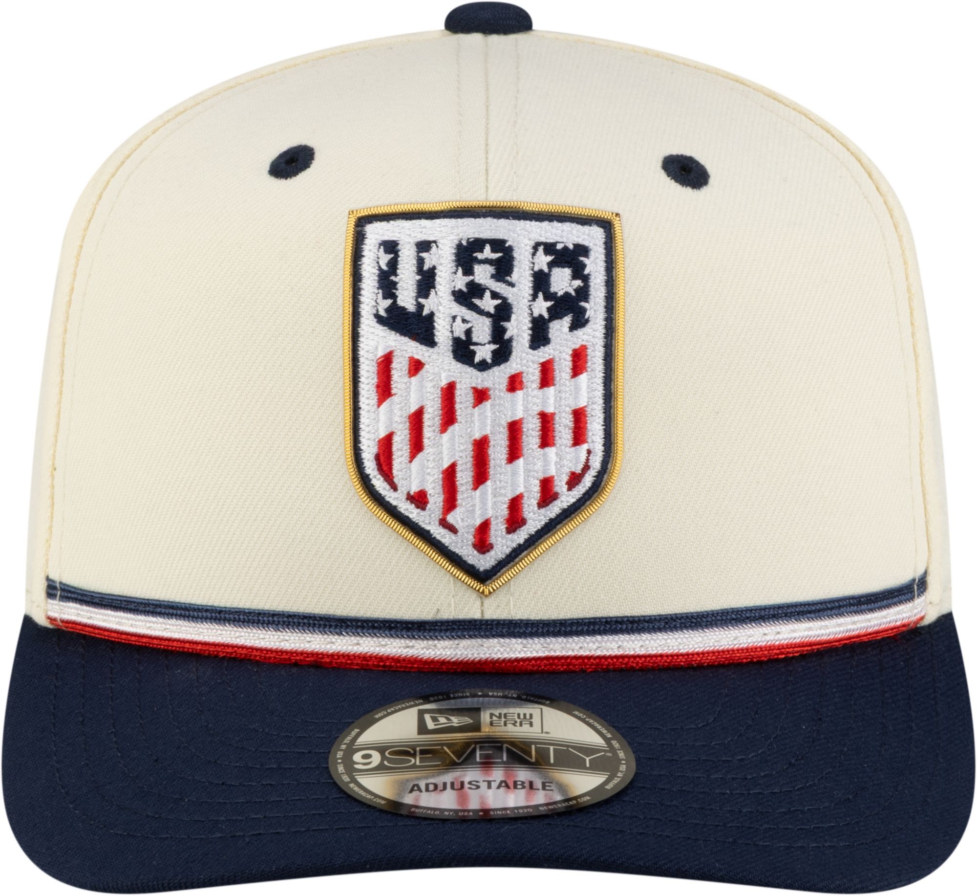 New Era Adult USMNT White 9Seventy Adjustable Hat product image