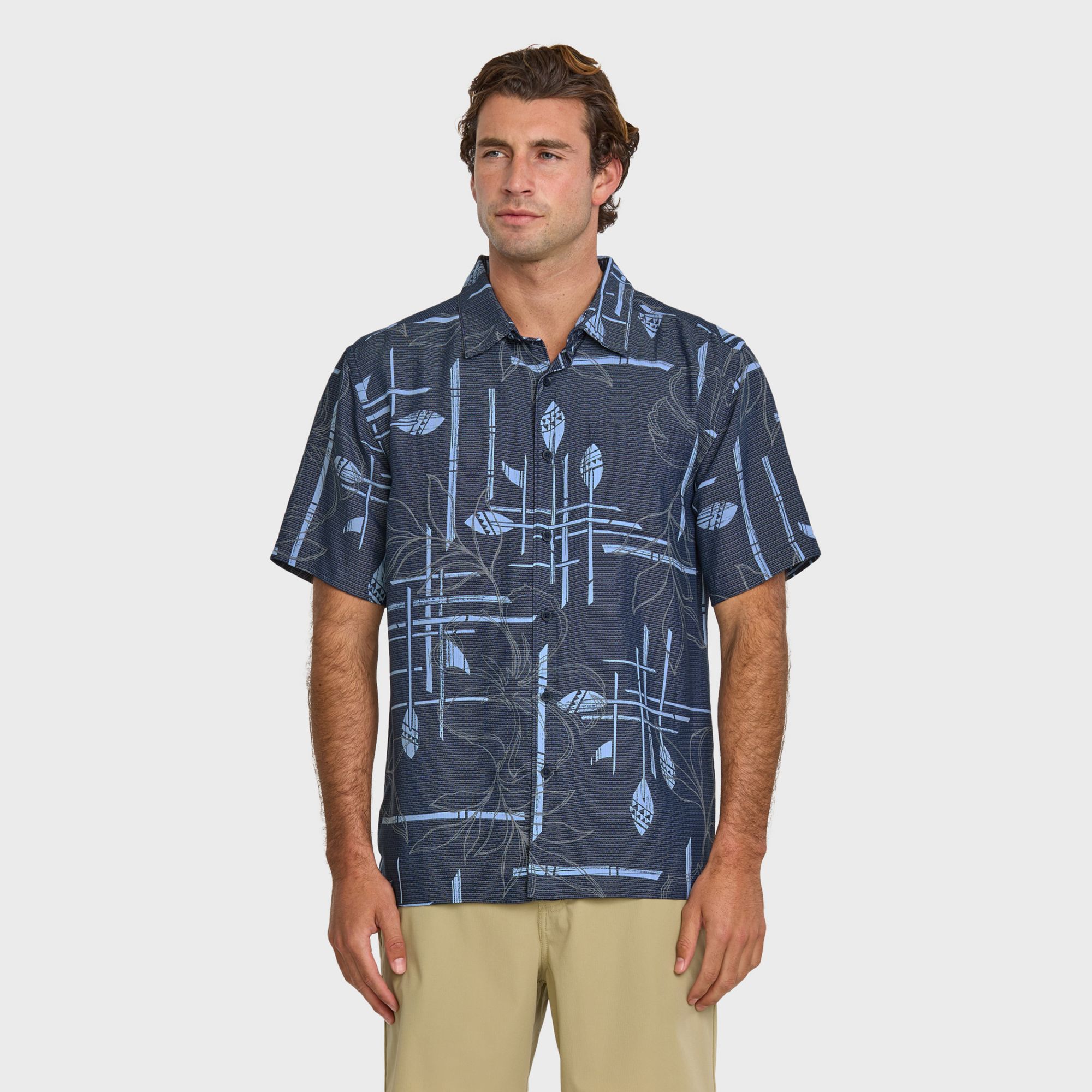 Quiksilver Men's Waterman Paddleout Woven Short Sleeve Shirt product image