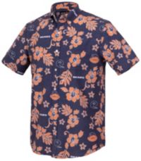 Reyn Spooner Men's Chicago Bears Navy Throwback Performance Button
