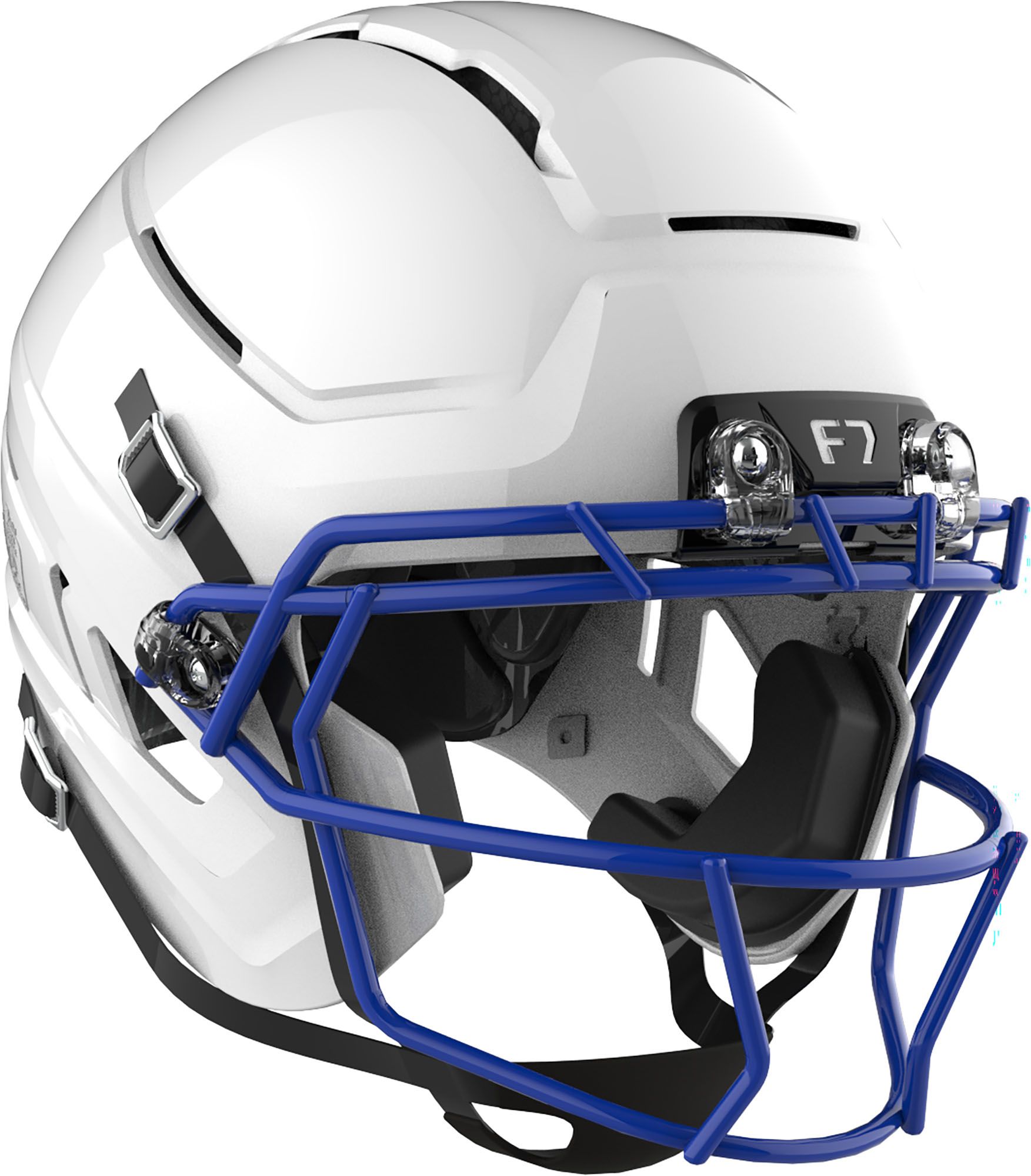 icon airflite krom helmet - Tiger's Blood - MIPS - Gray TeddyEcru Design:Pimlico Stripe Blue INCREASED VENTING4 intake vents Custom Engraved Ice Fishing