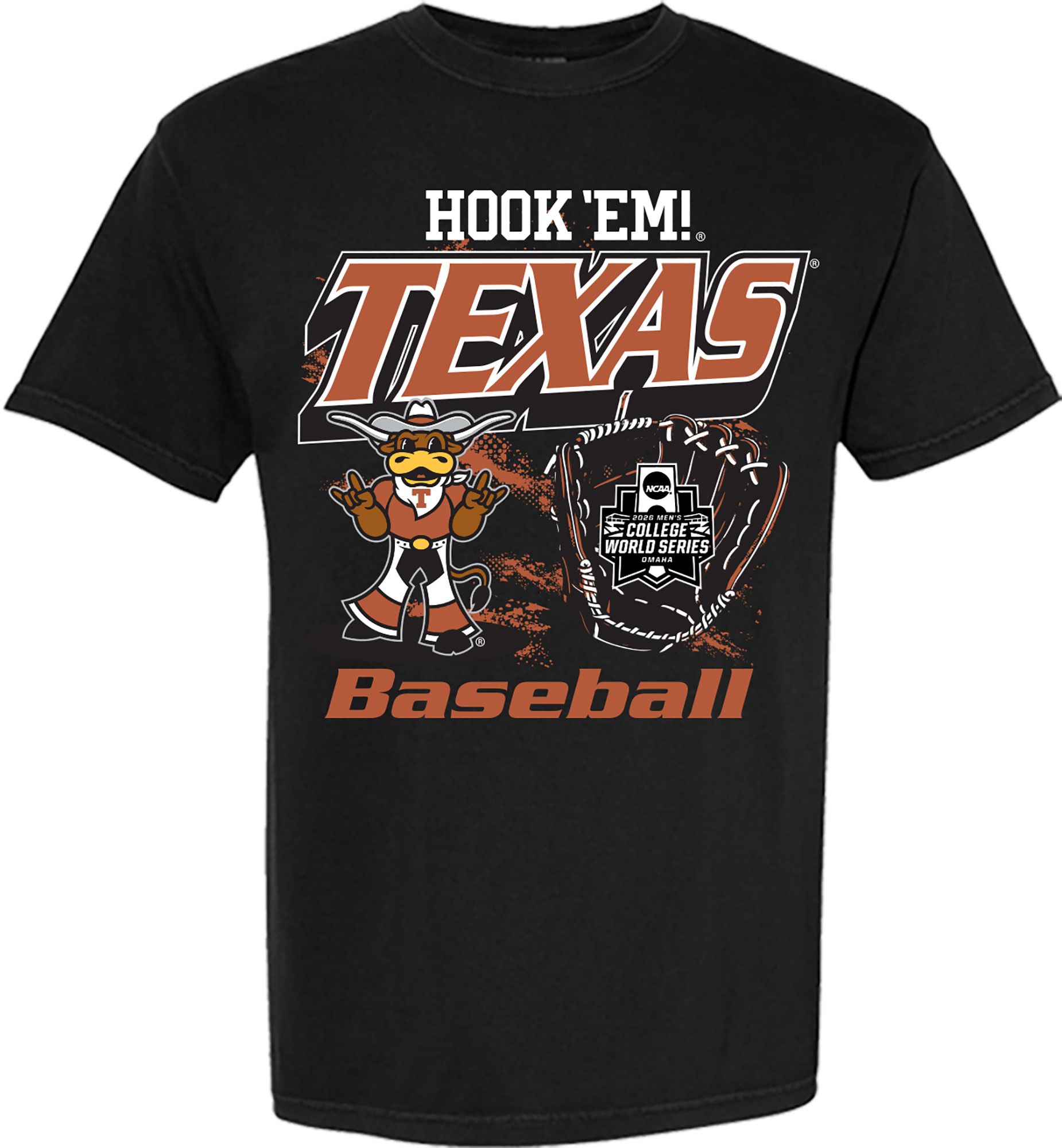 Something Inked Adult 2026 College World Series Texas Longhorns T