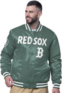 Starter Men's Boston Red Sox City Connect Satin Jacket | Dick's