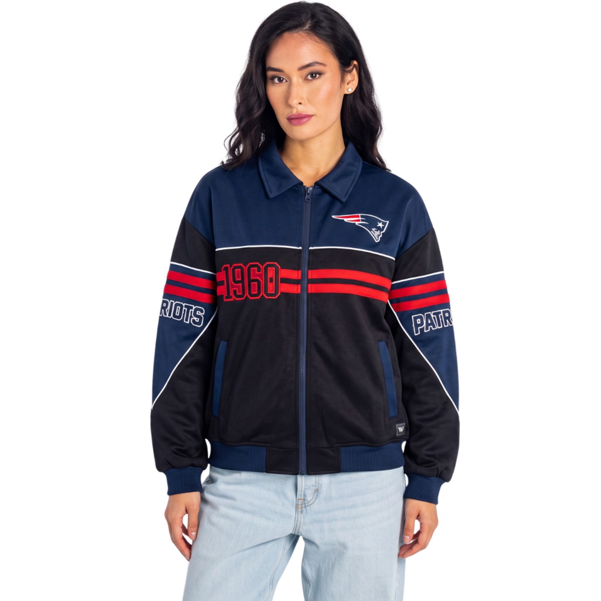 The Wild Collective Women's New England Patriots Oversized Full