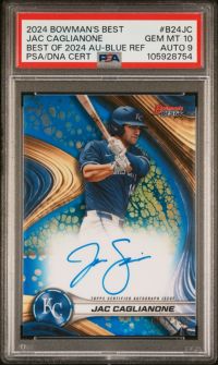 2024 Bowman'S Best Best Of 2024 Autographs B24jc Jac Caglianone