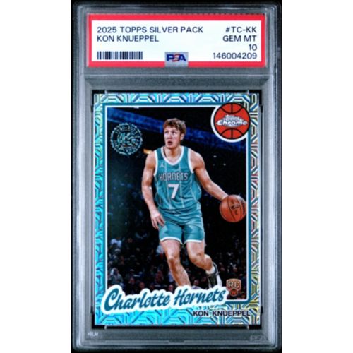 2024 Panini Select 73 Alexandre Sarr Light Blue Prizm PSA 10