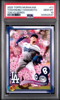 2025 Topps Takashi Murakami + Mlb World Tour Tokyo Series 11