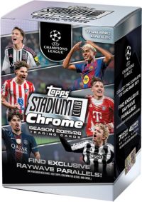 2025-26 Topps Stadium Club Chrome UCL Value Box | Dick's Sporting Goods
