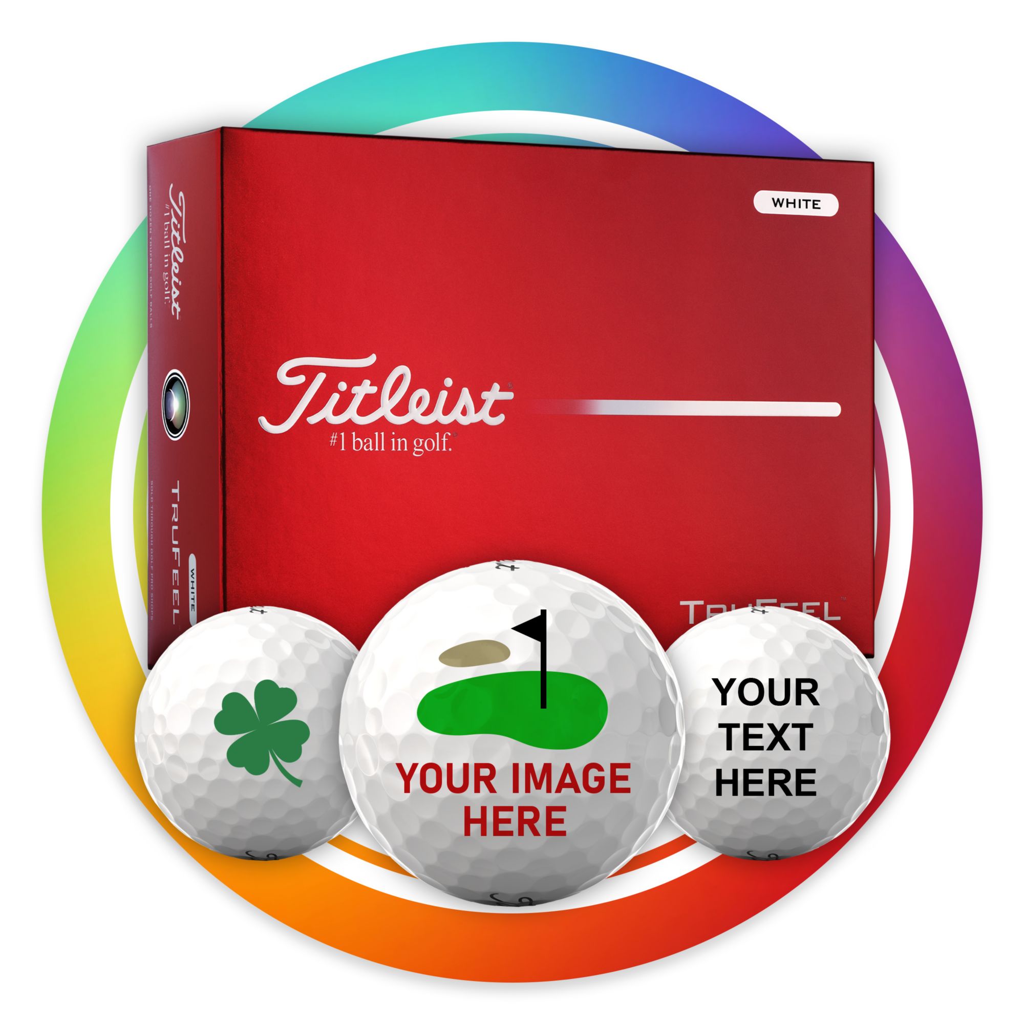 Titleist 2026 TruFeel Personalized Golf Balls product image