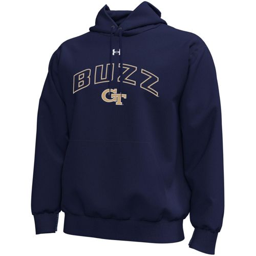 Under Armour Men's Georgia Tech Yellow Jackets Blue Icon Fleece
