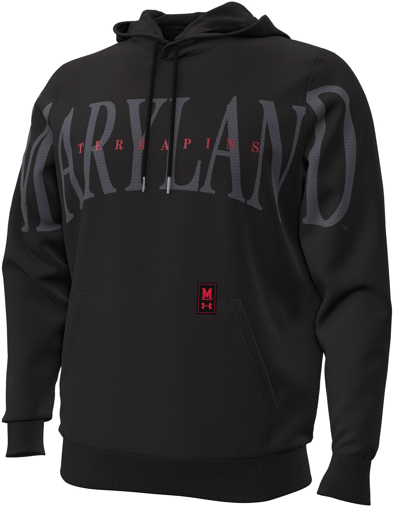 Under Armour Men's Maryland Terrapins Icon Fleece Hoodie | Dick's