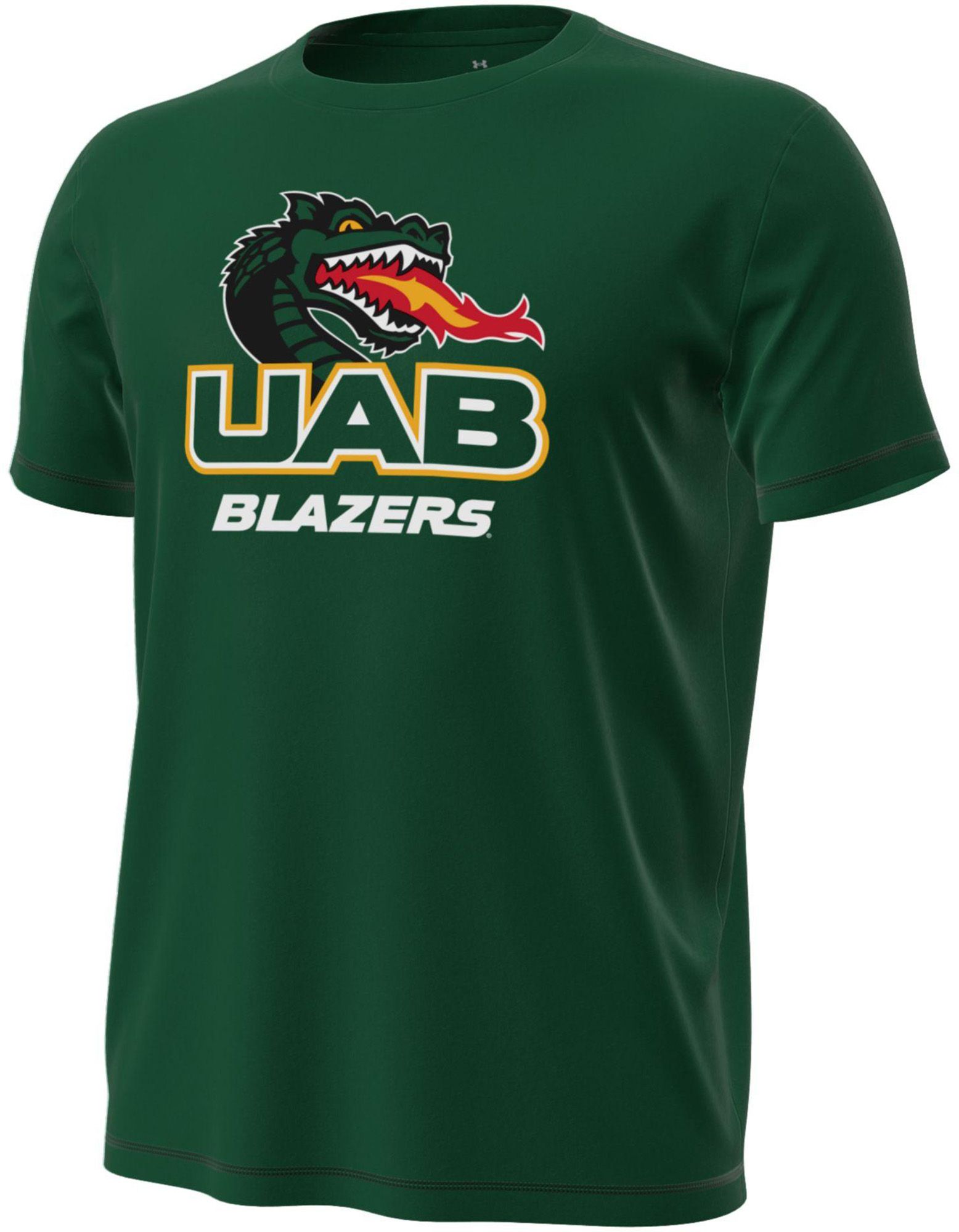 Under Armour NEC Green Rockets Tシャツ Under Armour Men's UAB Blazers Green Tech Stretch T-Shirt | Dick's