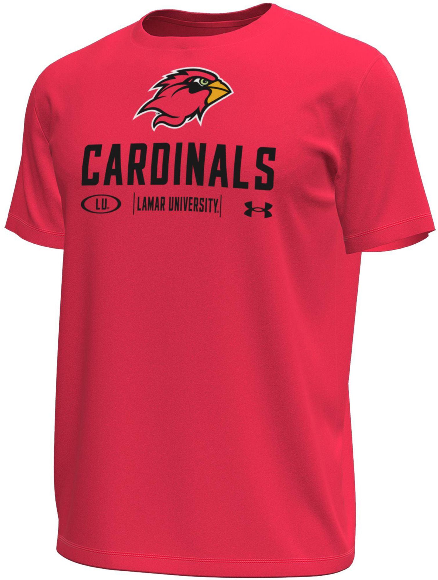 Under Armour Men's Lamar Cardinals Red Tech Stretch T-Shirt