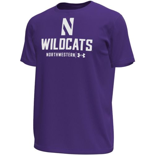 Under Armour Men's Northwestern Wildcats Purple Tech Long Sleeve