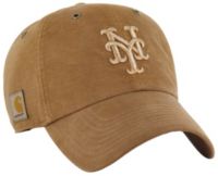 Carhartt x '47 Adult New York Mets Brown Dyed Clean Up Adjustable