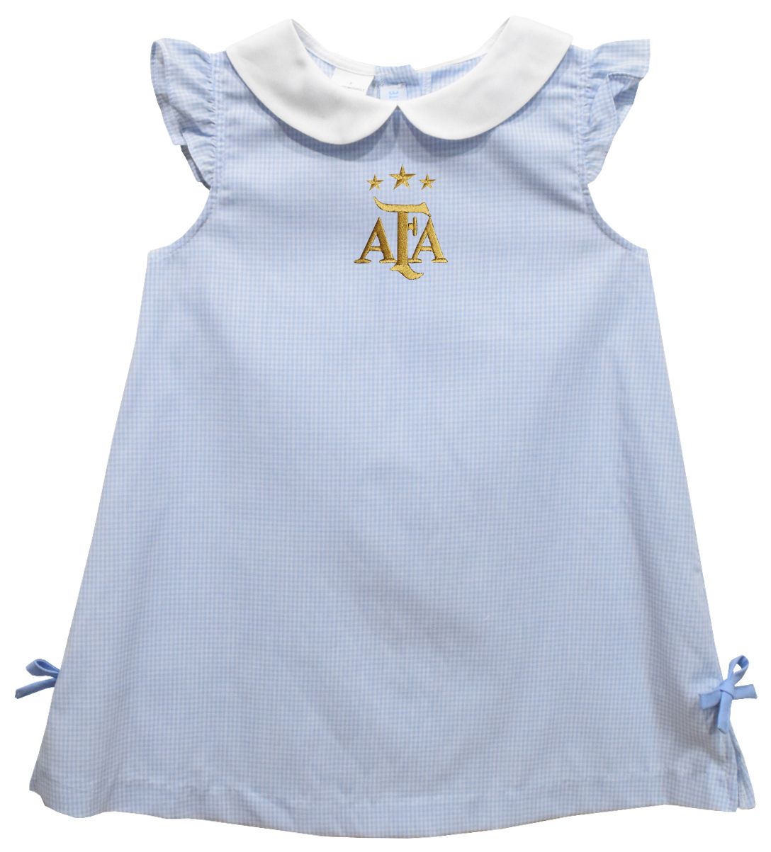 national dress argentina Flag for Womens Summer Autumn Winter Top S at Amazon Women's Clothing store Embroidered Argentina National Team logo Mini check gingham pattern Official team Girls Toddler Vive La Fete