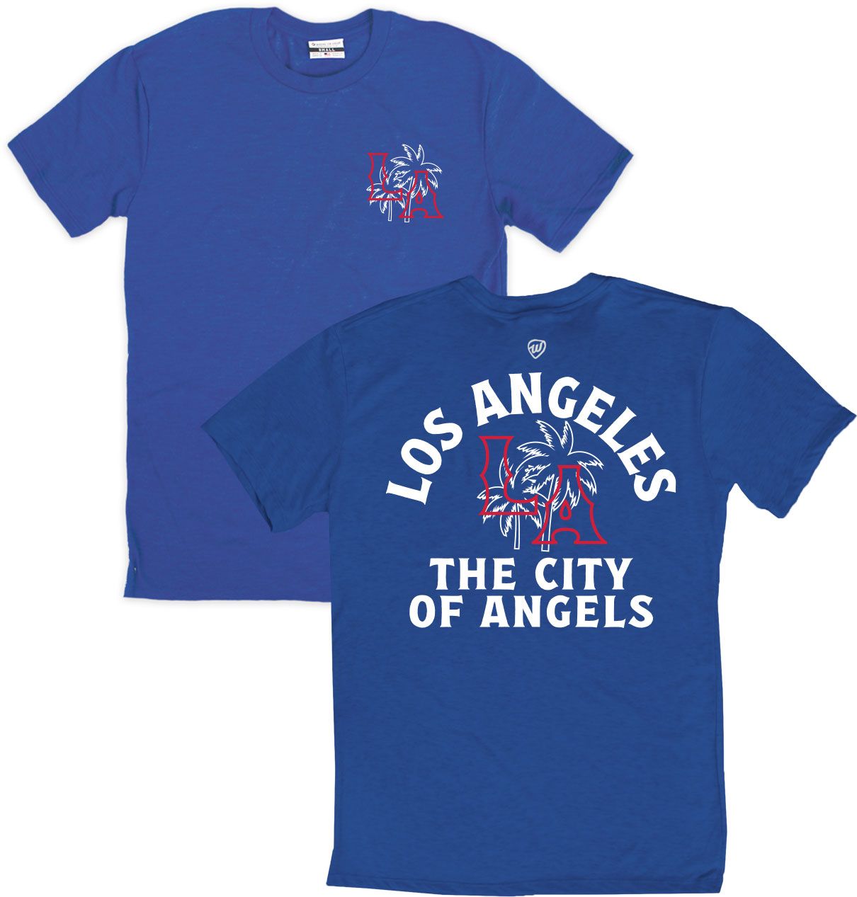Where I'm From Adult Los Angeles Royal City Of Angels T-Shirt