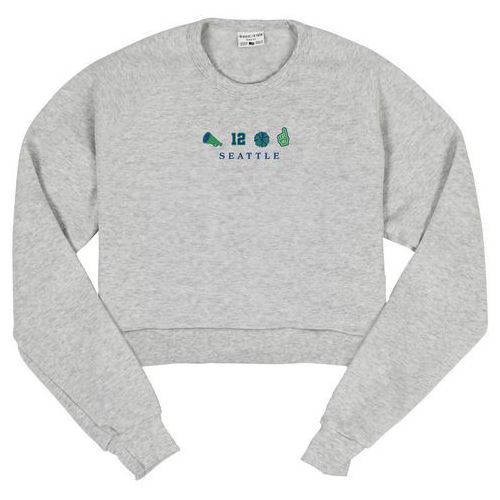 Where I'm From Women's Indiana Icon Cropped Crewneck Sweatshirt