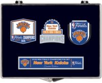 WinCraft 2026 NBA Champions New York Knicks 3-Piece Pin Set