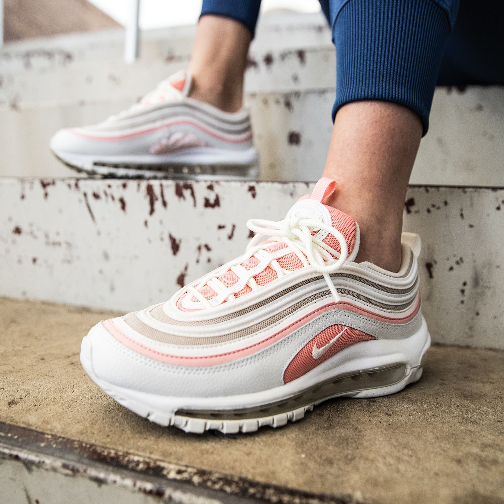 womens white nike air max 97