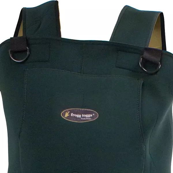 NEW - Frogg Toggs Men's 2-Ply Cleated Chest Wader (Size 11) Forest Green