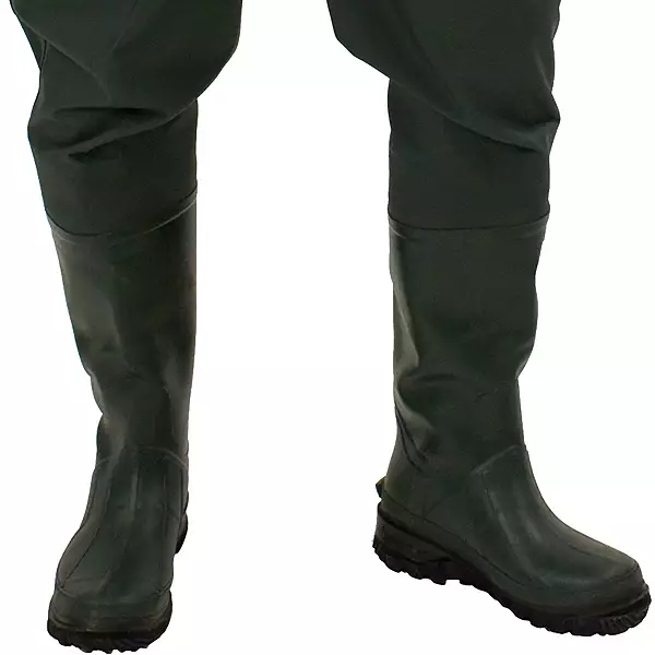 NEW - Frogg Toggs Men's 2-Ply Cleated Chest Wader (Size 11) Forest Green