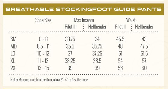 frogg toggs Hellbender Breathable Guide Wading Pants product image