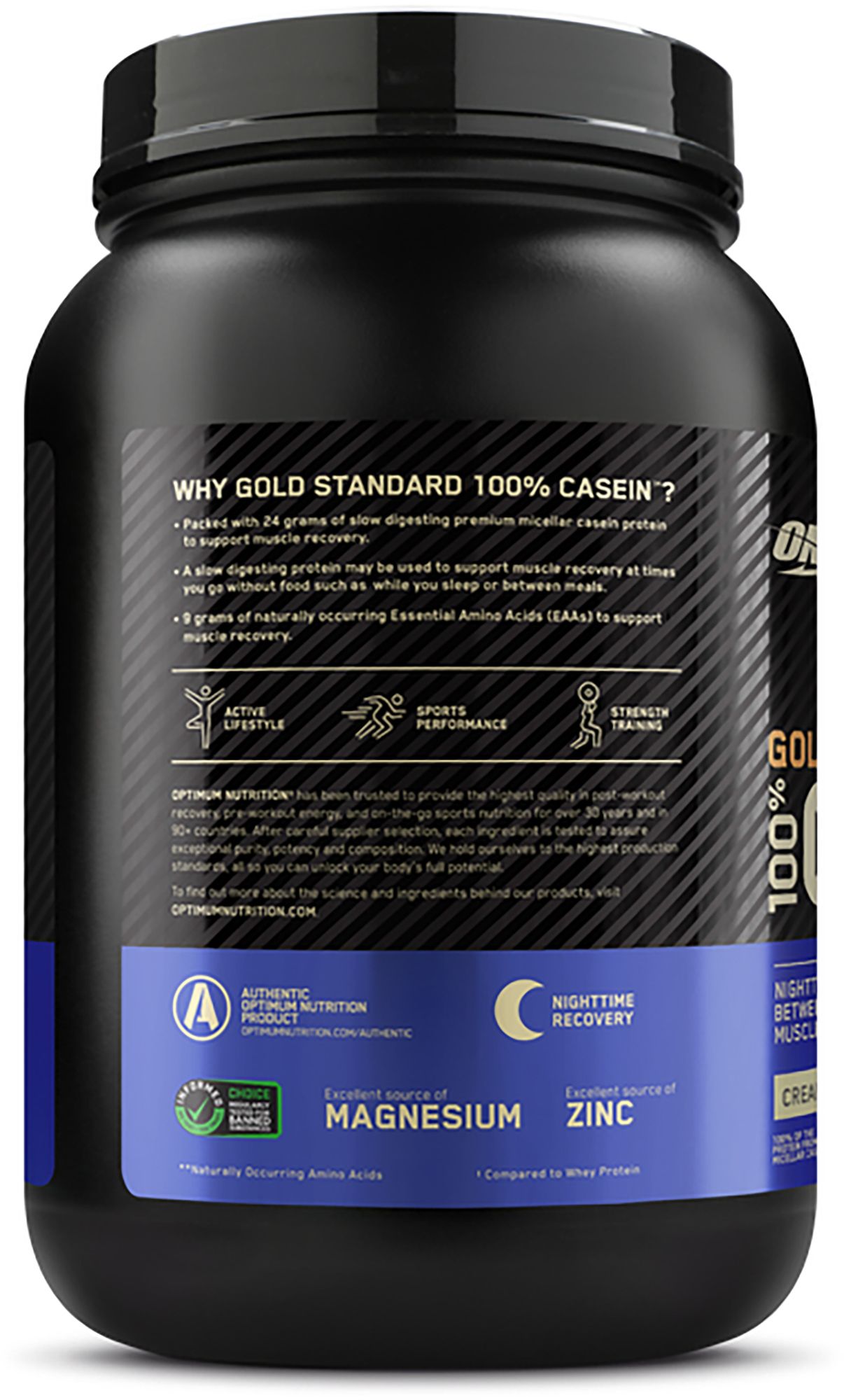 Optimum Nutrition Gold Standard 100% Casein Protein Powder 26 Servings