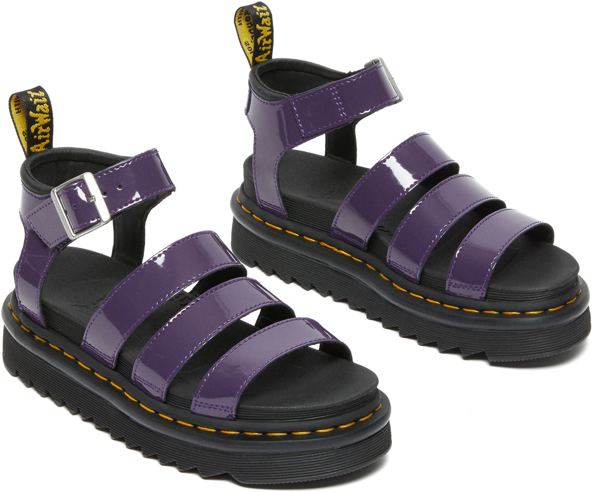 Dr. Martens Women's Blaire Patent Leather Strap Sandals product image