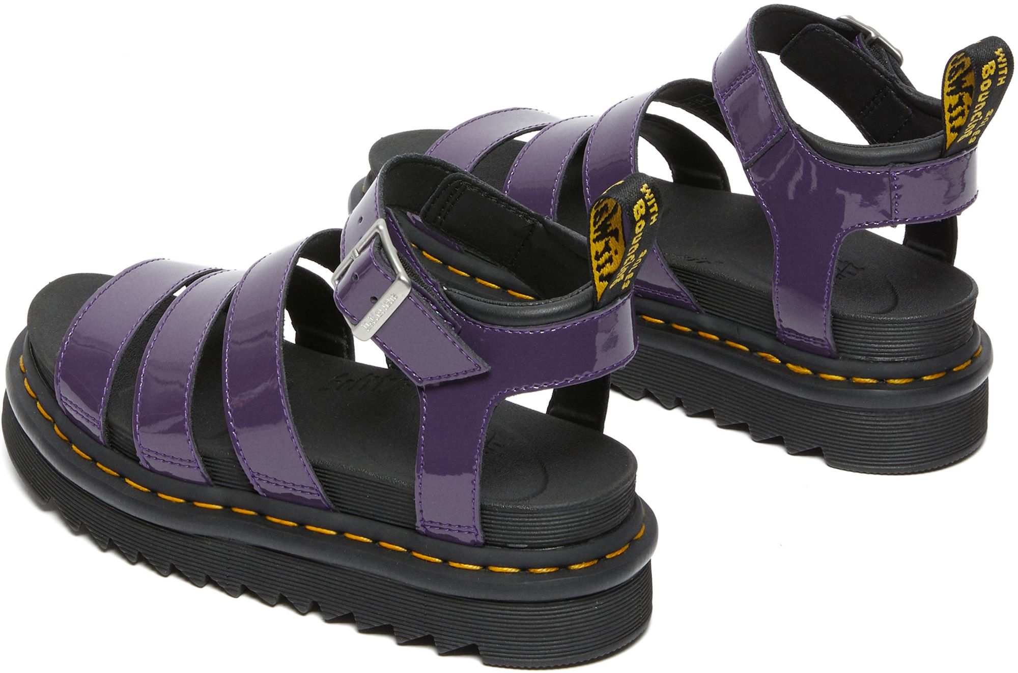 Dr. Martens Women's Blaire Patent Leather Strap Sandals product image