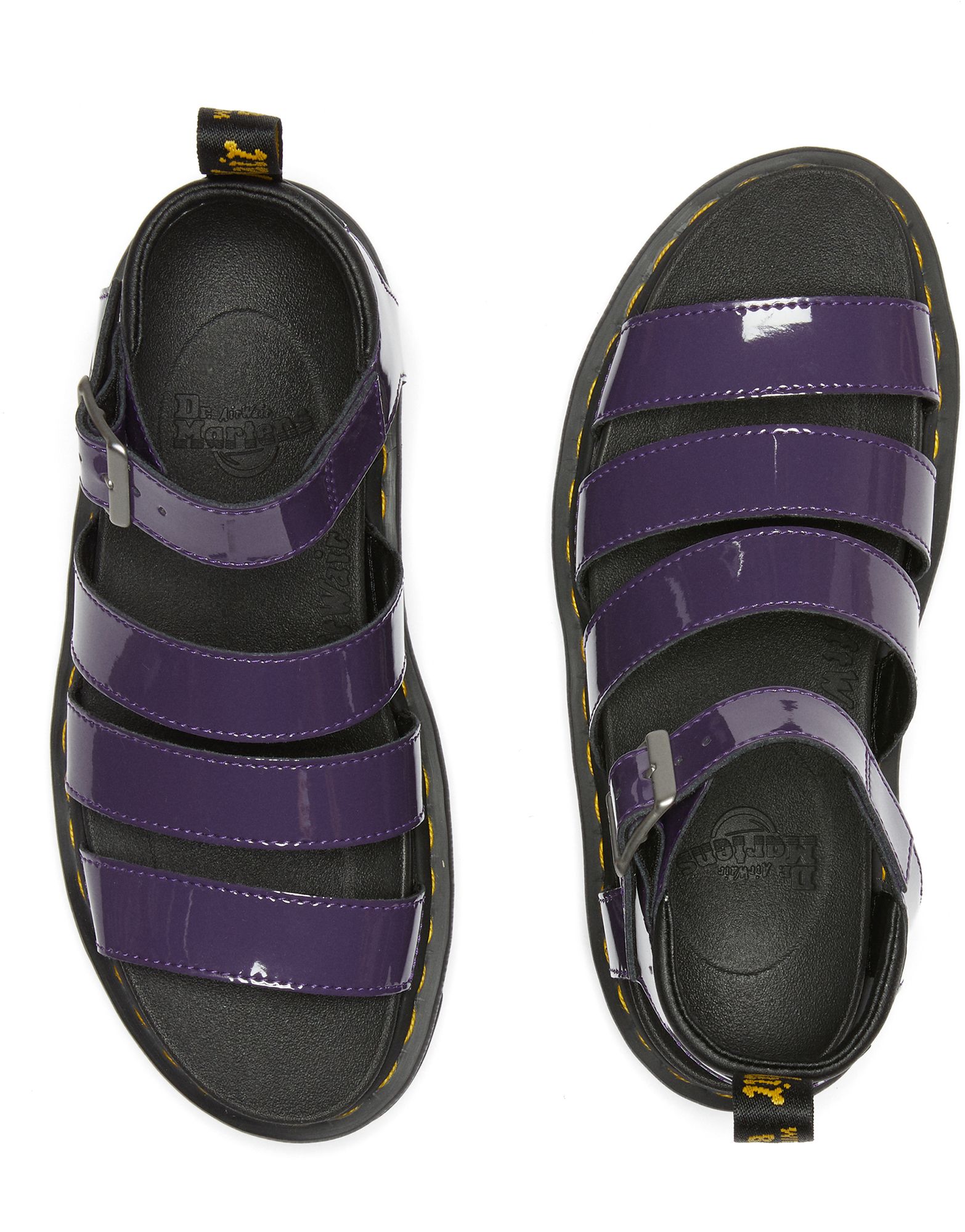 Dr. Martens Women's Blaire Patent Leather Strap Sandals product image