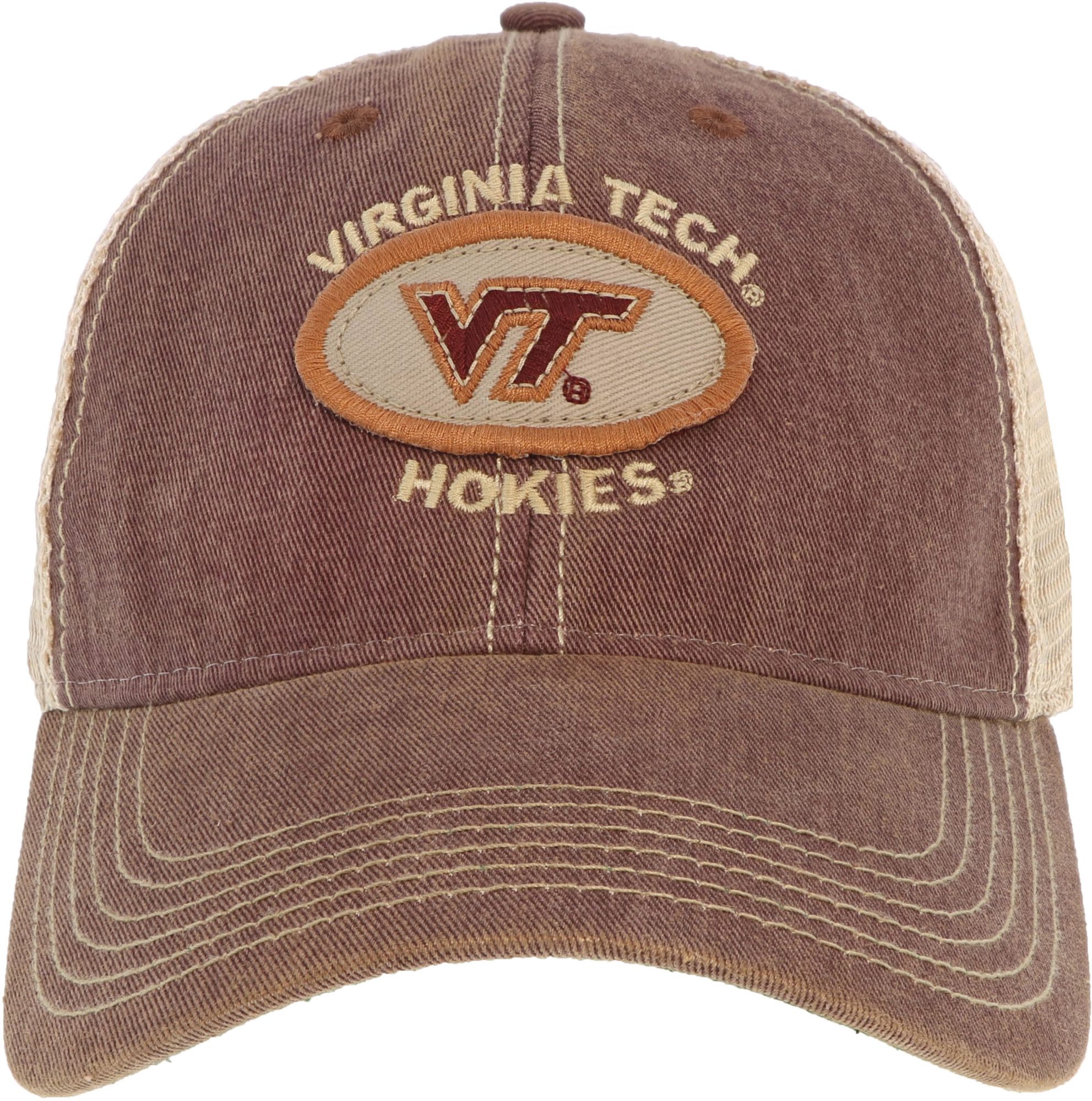 League-Legacy Men's Virginia Tech Hokies Maroon Old Favorite Adjustable Trucker Hat product image