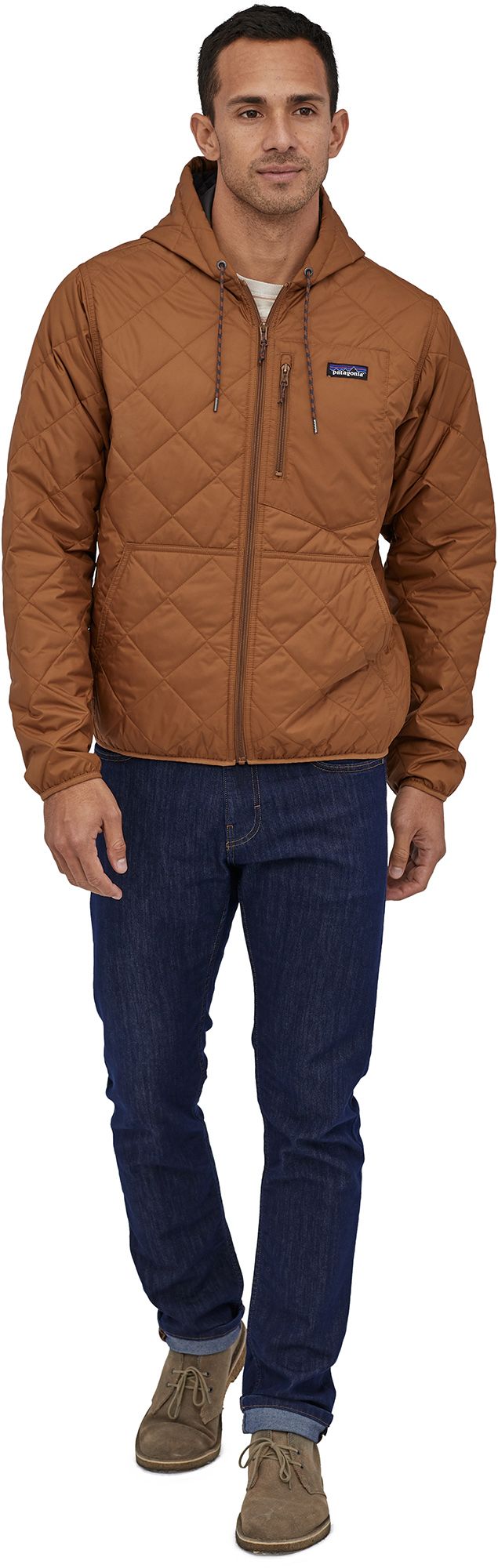 patagonia diamond quilted bomber hoody men's