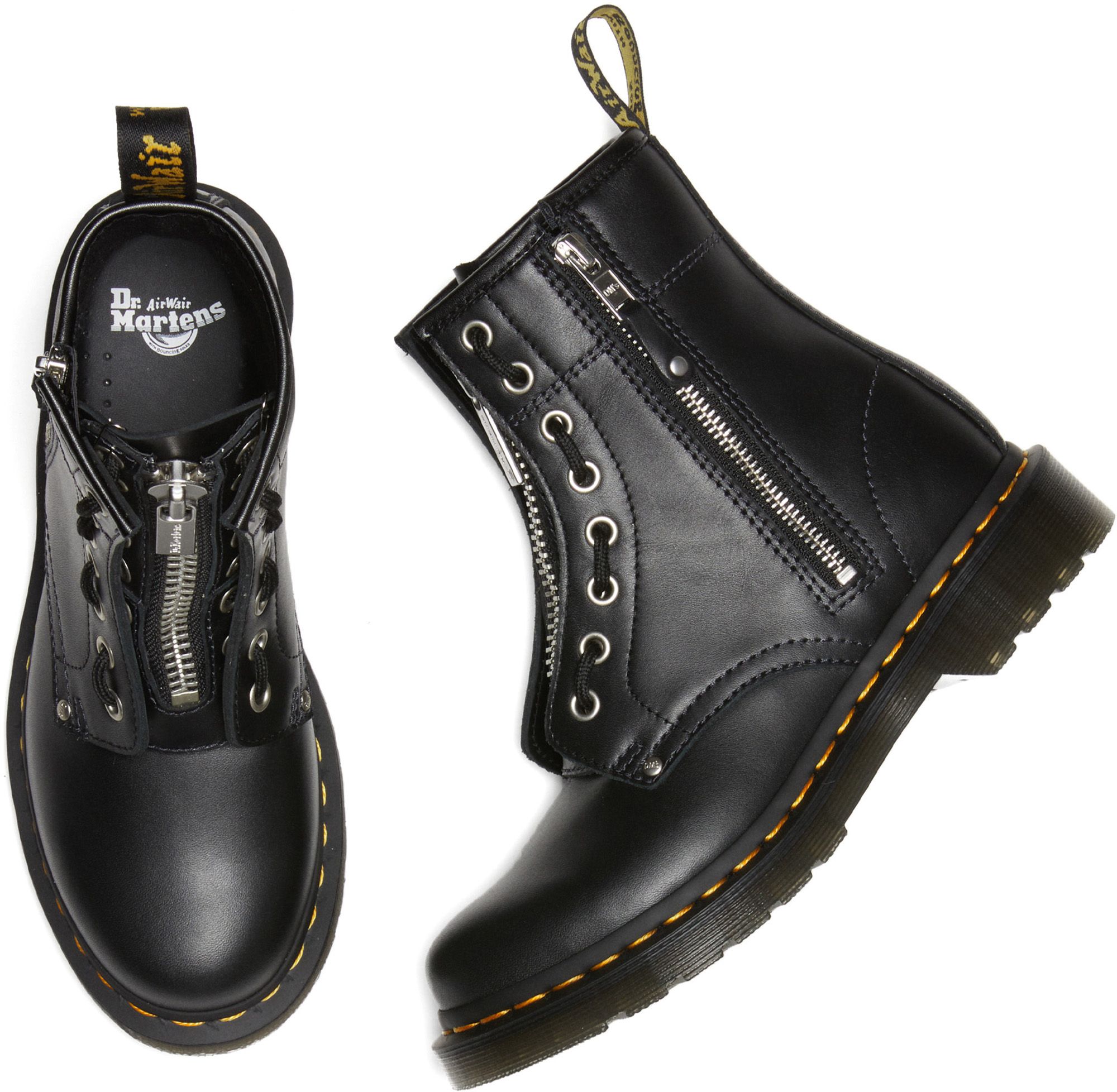 Dr. Martens Women's 1460 Double Zip Leather Boots product image