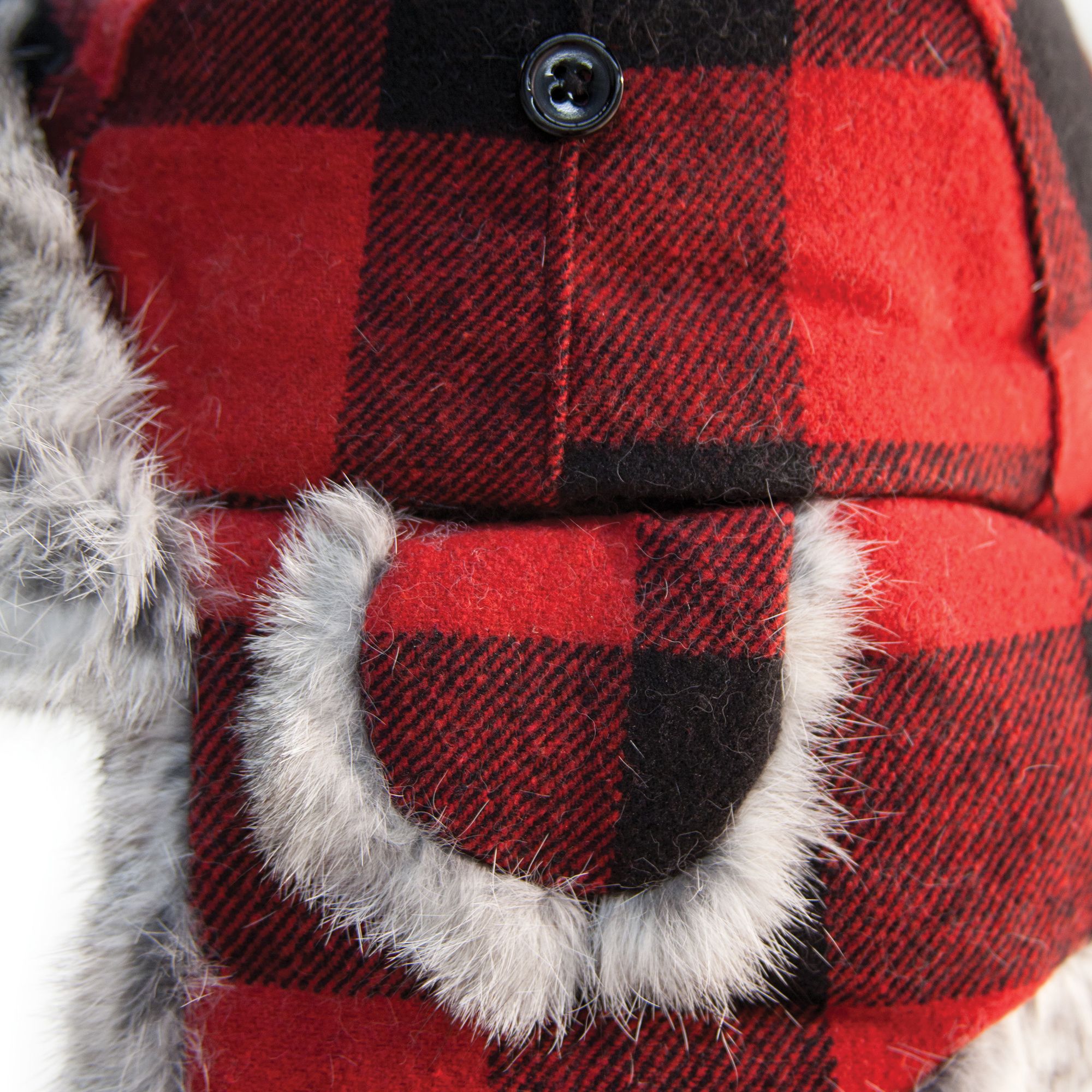 Eskimo Plaid Alaskan Fur Hat product image