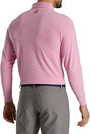 FootJoy Men's Feeder Stripe Jersey Buttondown Collar Golf Polo product image