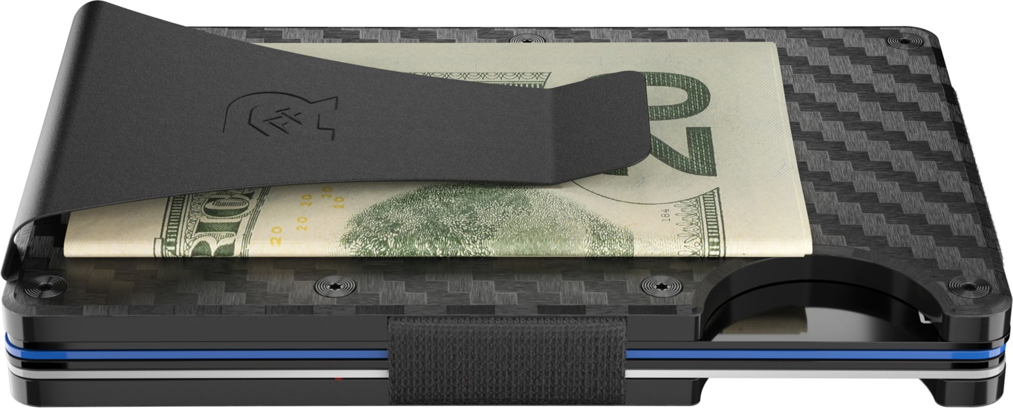 Ridge Wallet Carbon Fiber Wallet with Money Clip product image