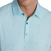 FootJoy Men's 18 Holes Print Lisle Self Collar Golf Polo product image