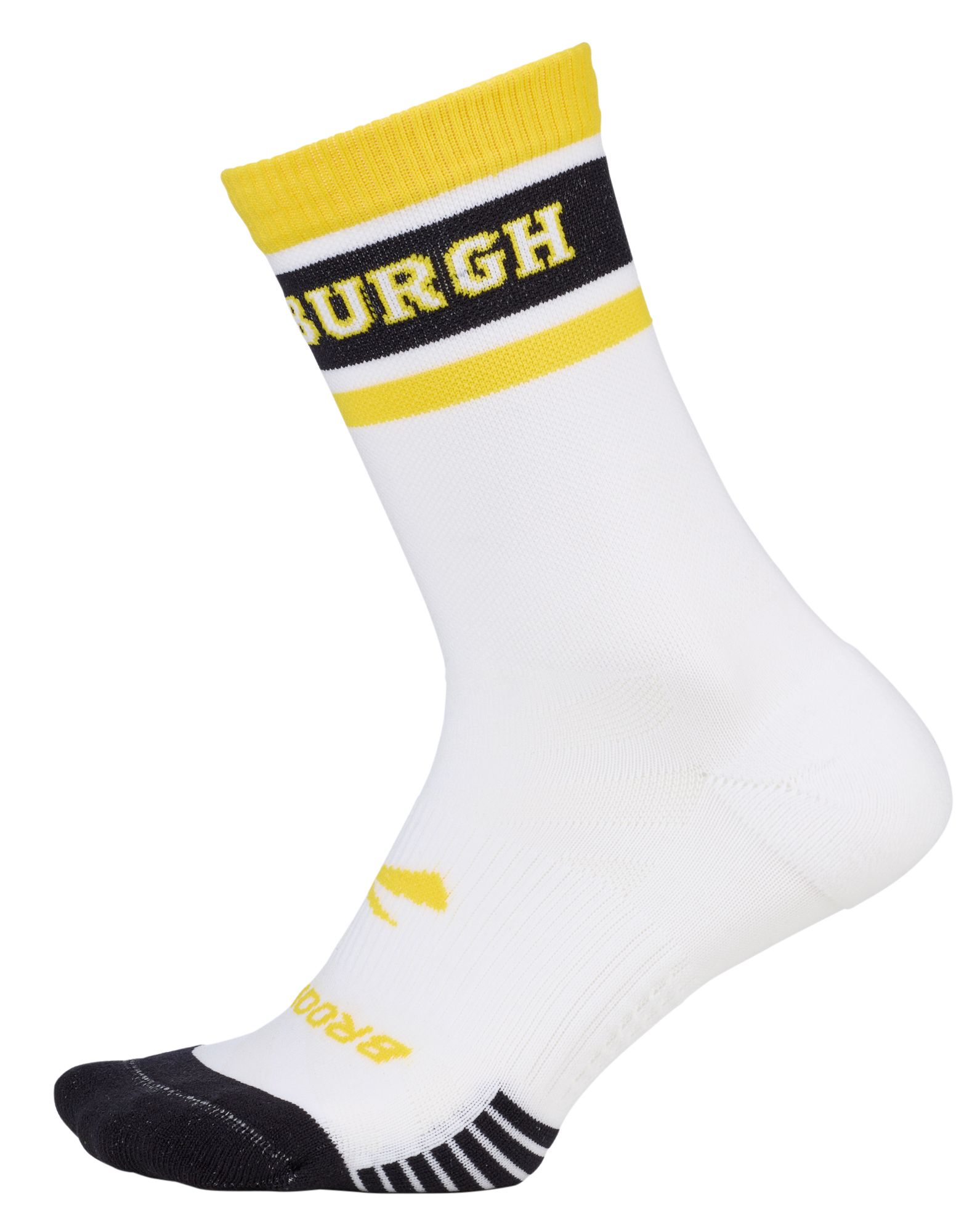 Brooks Adult Pittsburgh Marathon 2025 Ghost Lite Crew Socks - 1 Pair product image