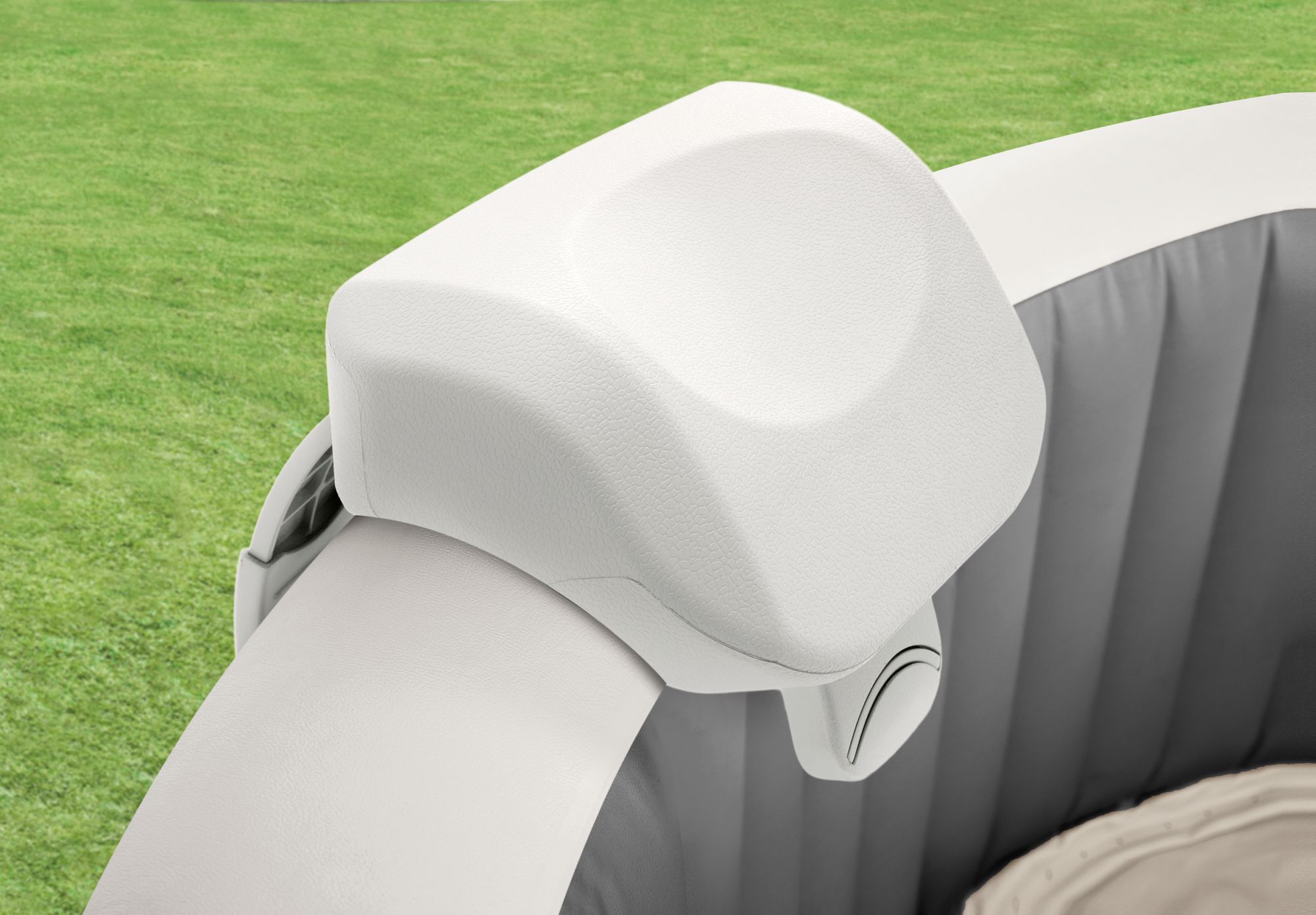 Intex Greywood Deluxe 4-Person Outdoor Inflatable Hot Tub Spa product image